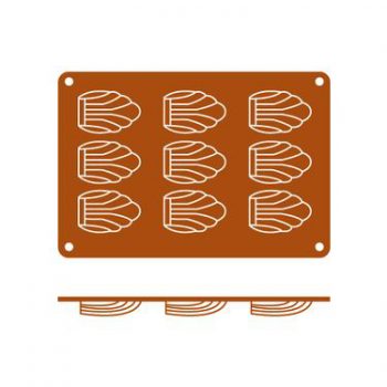Frenti Silicone Non-Stick Madalena Mould (2 Sizes)