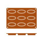 Frenti Silicone Non-Stick Barqueta Mould (2 Sizes)