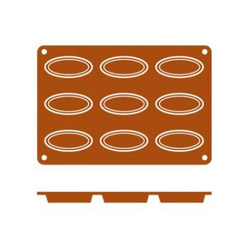 Frenti Silicone Non-Stick Barqueta Mould (2 Sizes)