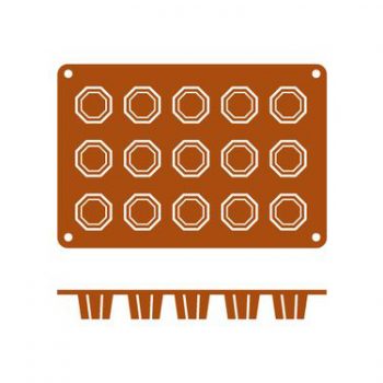 Frenti Silicone Non-Stick Octogono Mould