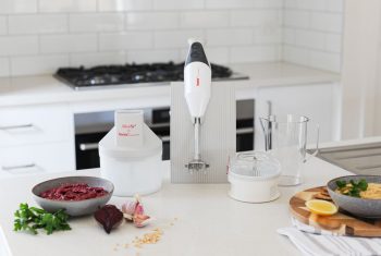 swiss bamix stick blender and accessories