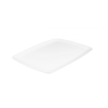 Ryner Melamine Coupe Rectangular Platter (2 Sizes)
