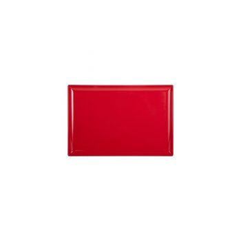 Ryner Melamine Rectangular Platter Red
