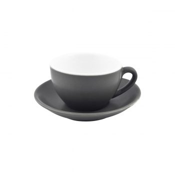 Bevande Megaccino Cup & Saucer Slate (2 Options)