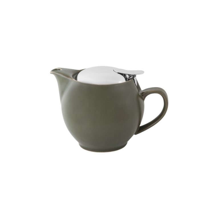 978603 Sage Tealeaves Teapot