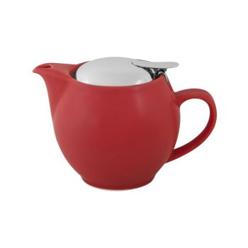 Bevande Tealeaves Teapot with Infuser Rosso (2 Sizes)