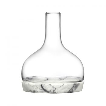 Nude Chill Decanter with Marble Base 1.25L