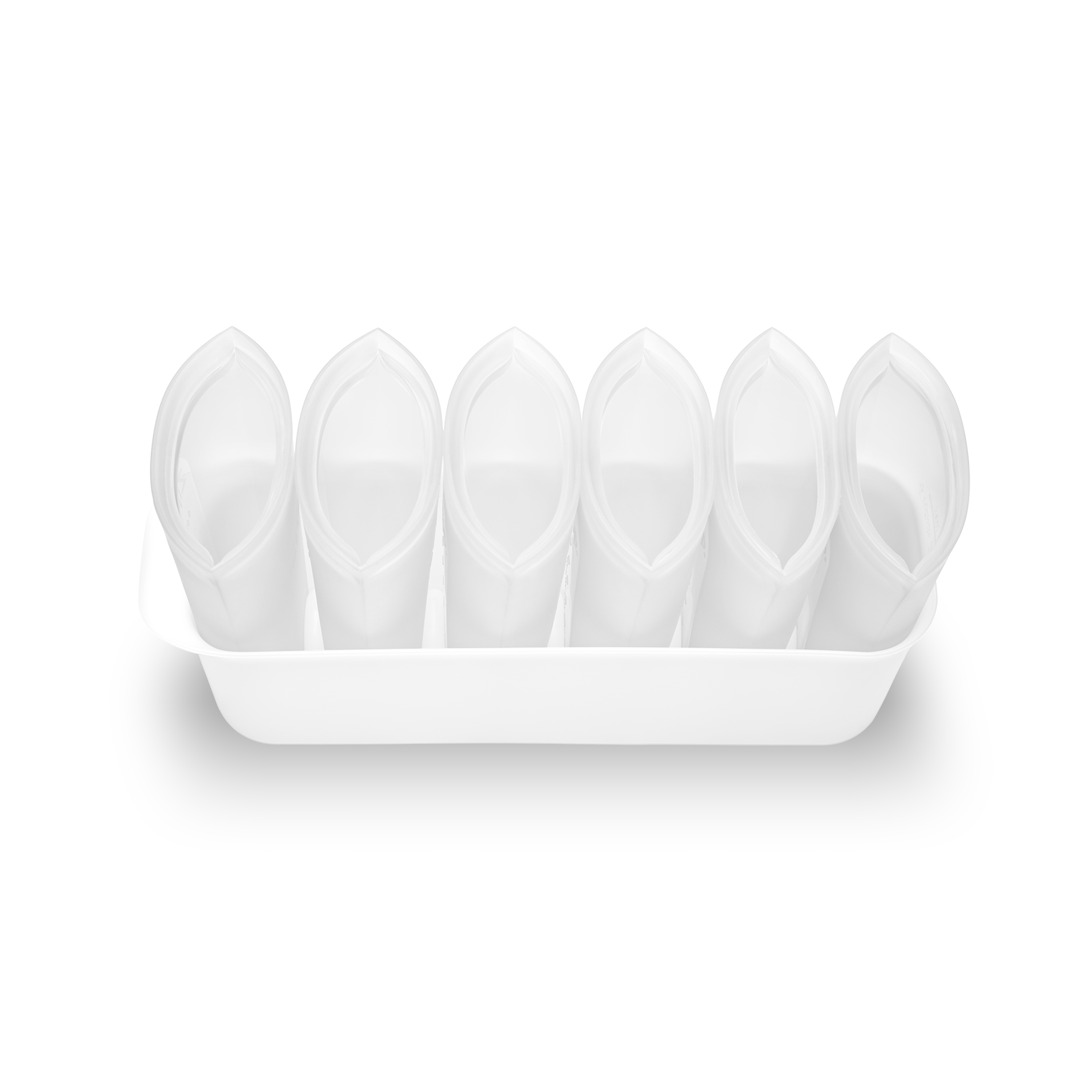 Frost breastmilk set with tray 80_translucent