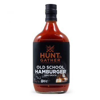 Hunt & Gather Old School Hamburger BBQ Sauce 375ml