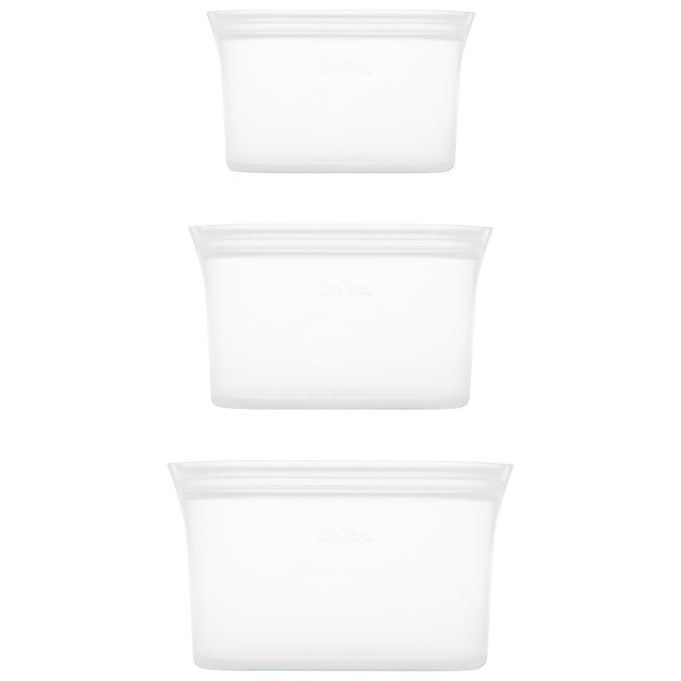 Zip Top Platinum Silicone Dish Set (4 Colours) Chef's Complements