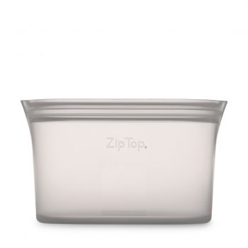 Zip Top Dish Small Grey