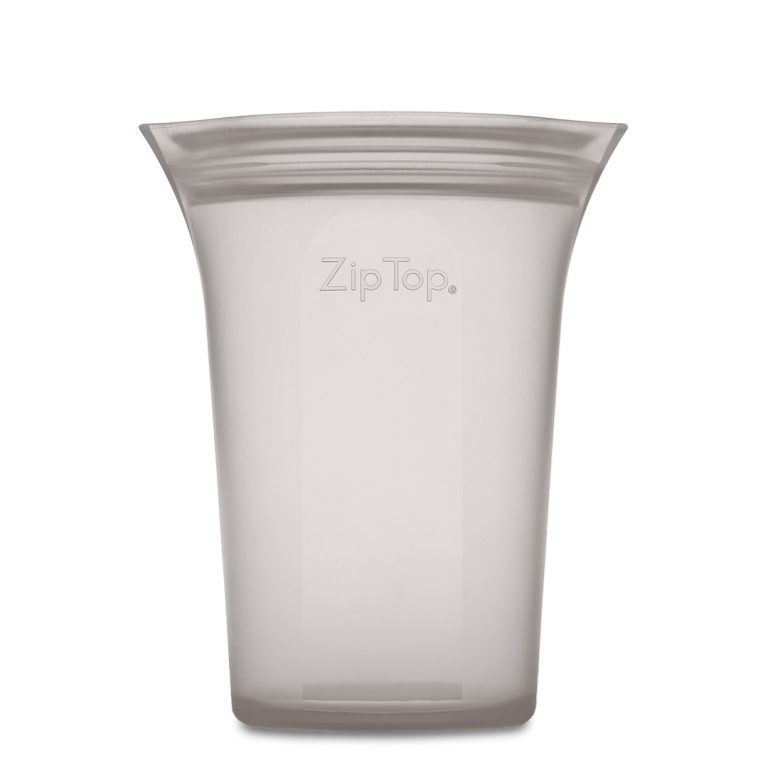 Zip Top Medium Cup Grey