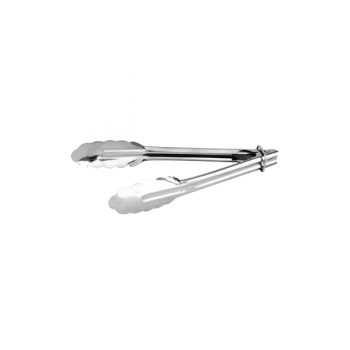 Stainless Steel Utility Tong with Clip (2 Sizes)