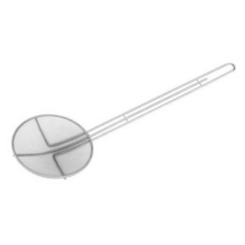 Chrome Plated Mesh Skimmer Round 37cm