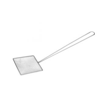 Chrome Plated Extra Heavy-Duty Fine Mesh Skimmer Square