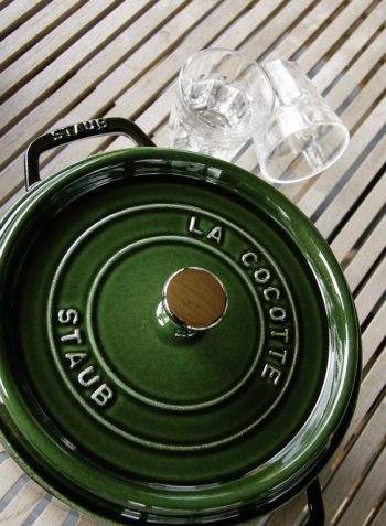 65025 – Round Cocotte – 24cm Basil Green LS