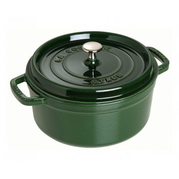 65027 – Round Cocotte – 26cm Basil Green HR