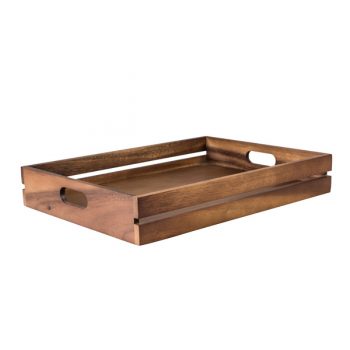 Moda Brooklyn Acacia Wood Crate / Serving Tray