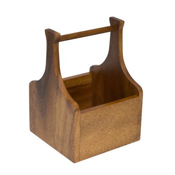Moda Artisan Acacia Wood Caddy