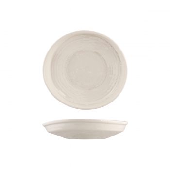 Moda Porcelain Snow Organic Plate