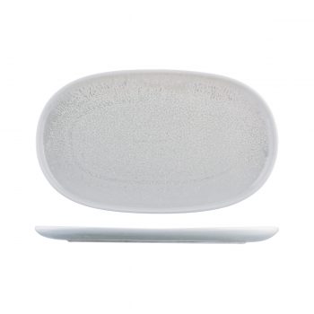 Moda Porcelain Willow Oval Coupe Plate