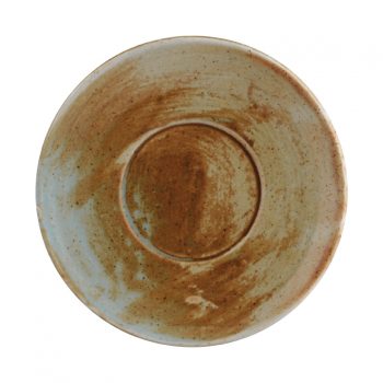 Moda Porcelain Nourish Fired Earth Saucer for Coffee/Tea Cup
