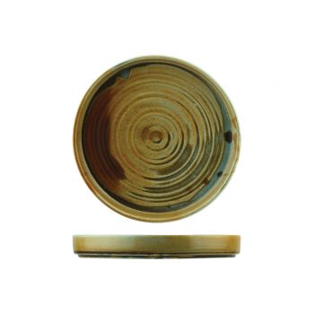 Moda Porcelain Nourish Fired Earth Stackable Plate (2 Sizes)