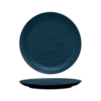 Luzerne Knit Navy Blue Coupe Plate (4 Sizes)