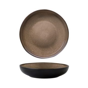 Luzerne Rustic Chestnut Share Bowl (2 Sizes)