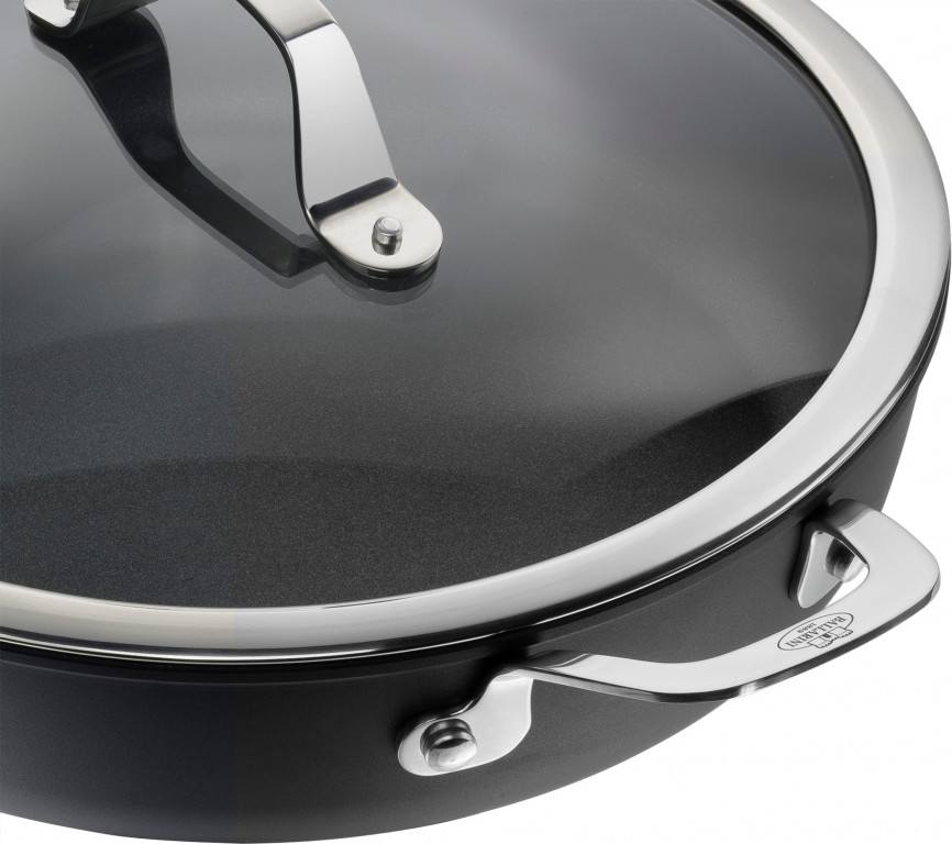 Ballarini Alba Non Stick Sauté Pan 2Handles with Lid (2 Sizes) Chef
