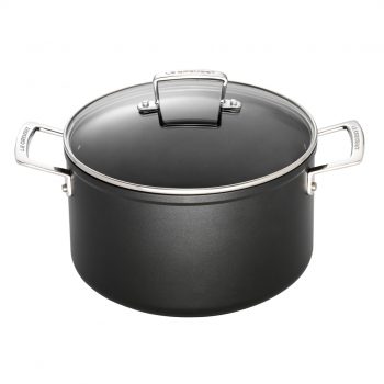 Le Creuset Toughened Non-Stick Deep Casserole with Lid 24cm