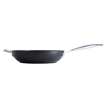 Le Creuset Toughened Non-Stick Deep Frying Pan Side