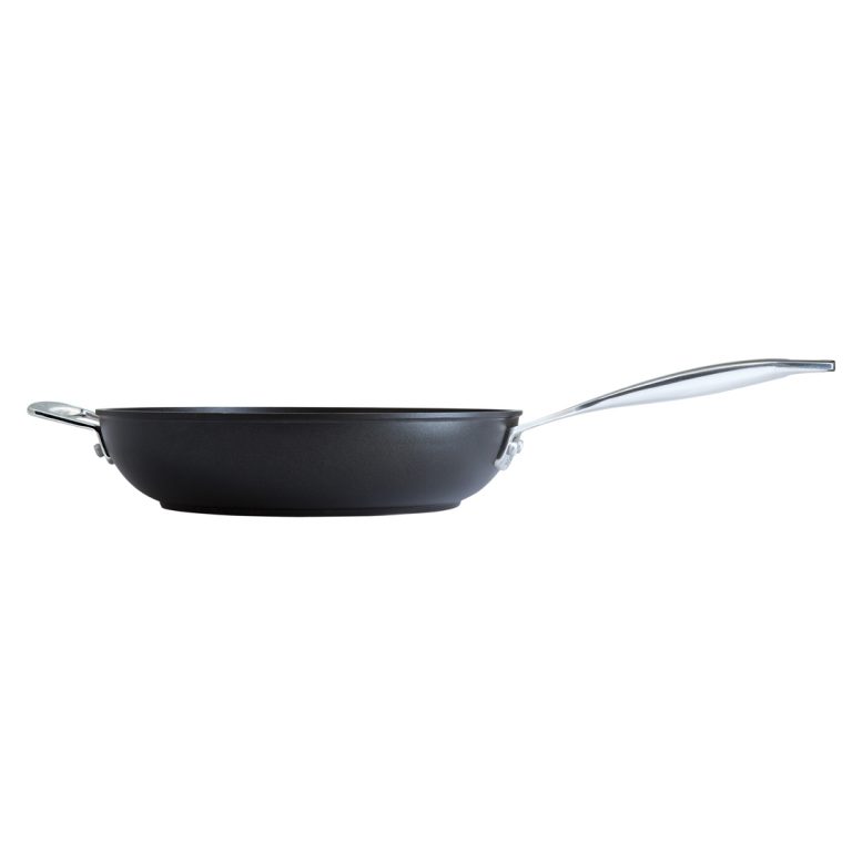 Le Creuset Toughened Non-Stick Deep Frying Pan Side