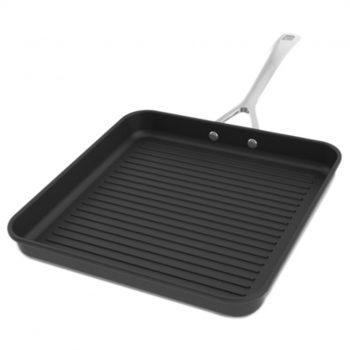 Cast Iron Sausage Pan Non-sticky Steak Frying Pan Portable Square