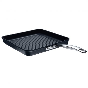 Le Creuset Toughened Non-Stick Deep Square Grill Pan side