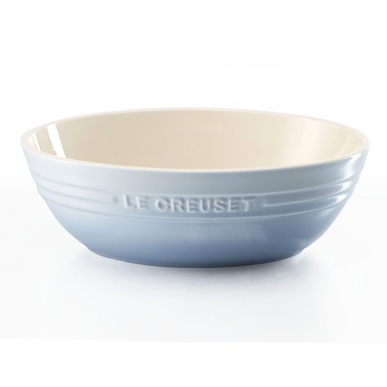 Oval Serving Bowl Coastal Blue