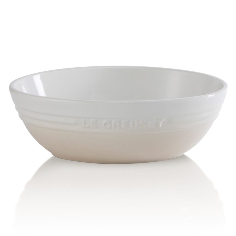 Oval Serving Bowl Meringue