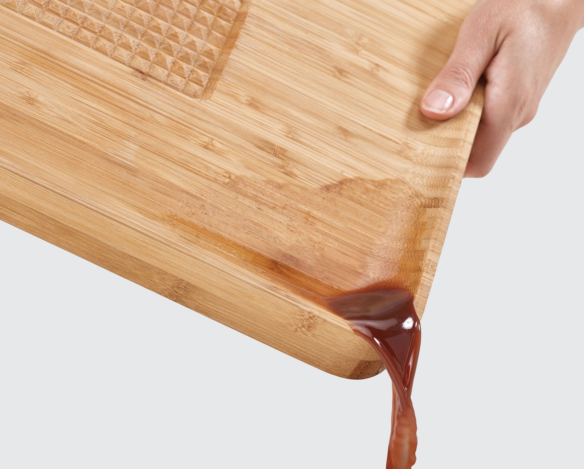 Joseph Joseph Cut&Carve Bamboo Chopping Board Product Image 1