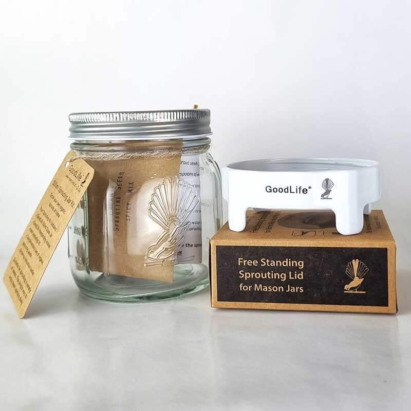 GoodLife Sprouting Jar Kit 500ml Chef's Complements
