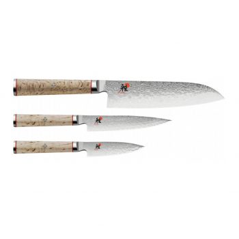 Miyabi Birchwood 3-Piece Knife Set