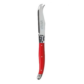André Verdier Laguiole Debutant Fromagette Cheese Knife Bright Red