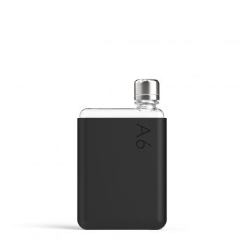 memobottle A6 Silicone Sleeve Black Ink