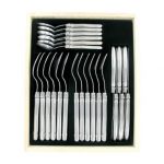 André Verdier Laguiole Debutant Cutlery Set of 24 Stainless Steel