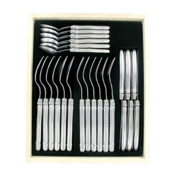 André Verdier Laguiole Debutant Cutlery Set of 24 Stainless Steel