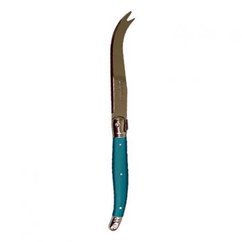 André Verdier Laguiole Debutant Cheese Knife (11 Colours) - Teal