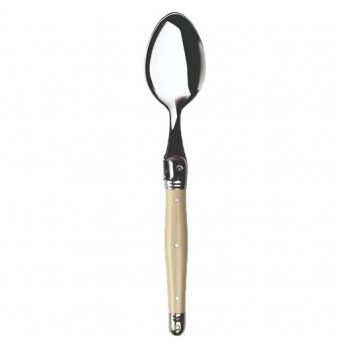 André Verdier Laguiole Debutant Teaspoon (8 Colours) - Ivory