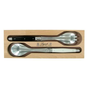 André Verdier Laguiole Debutant Salad Servers Piano
