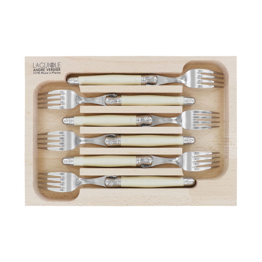 André Verdier Laguiole Fork Ivory
