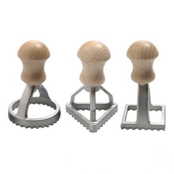 Eppicotispai 3 Piece Pasta/Biscuit Stamp Set