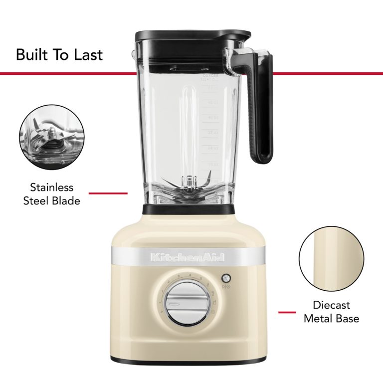 Kitchenaid artisan k400 blender almond cream hotsell
